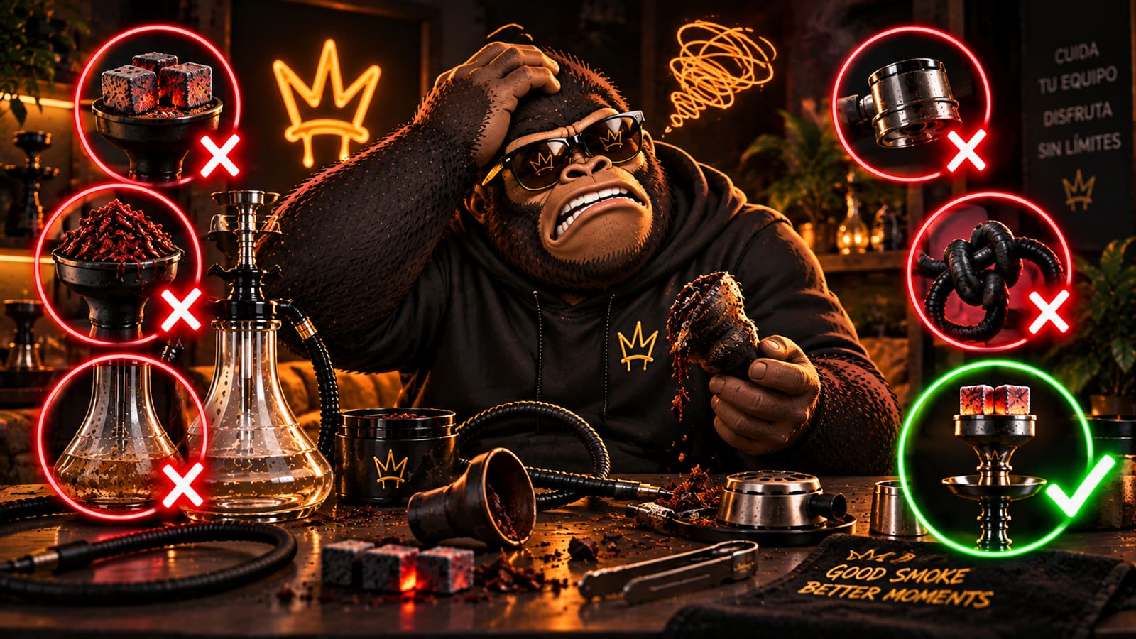 Errores que destrozan tu cachimba