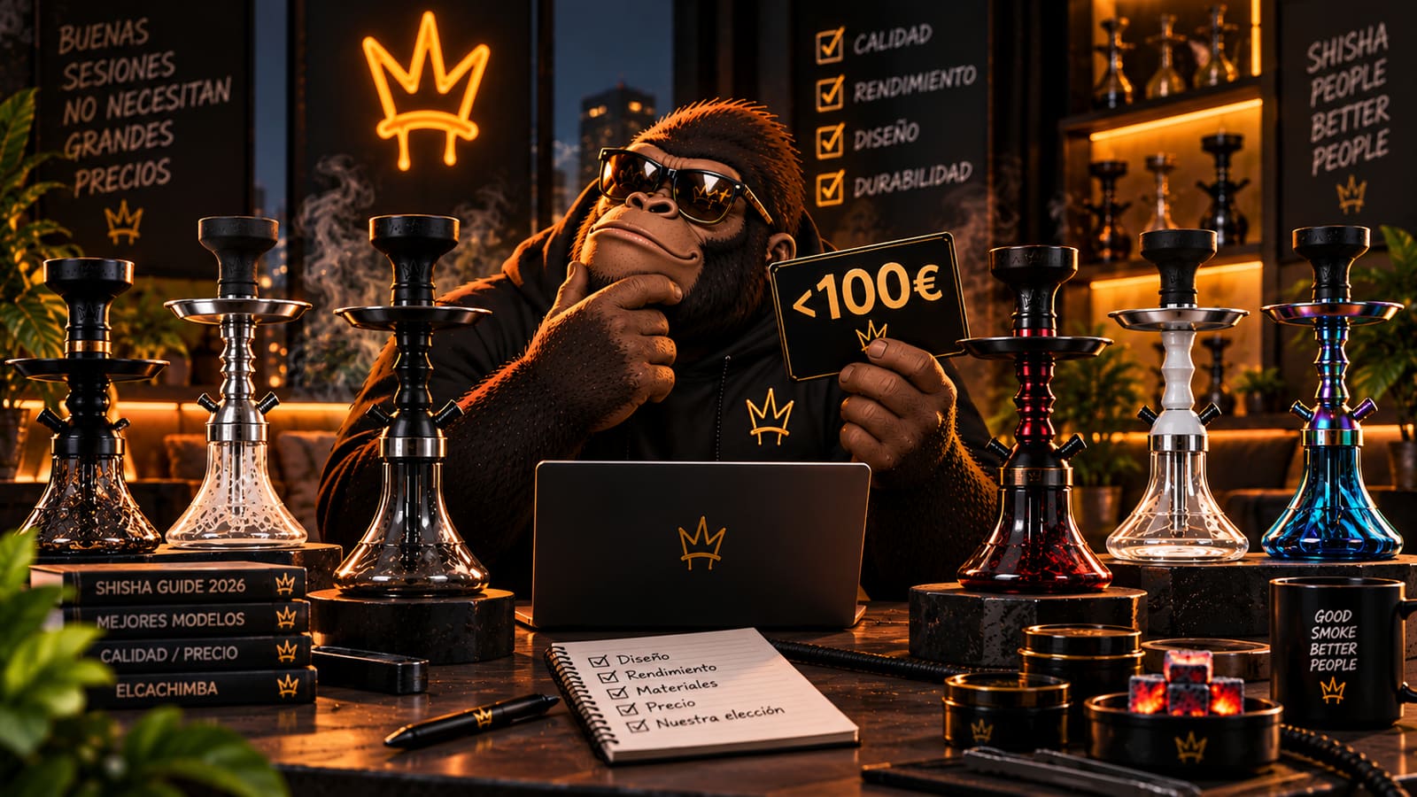 Mejores cachimbas por menos de 100 euros