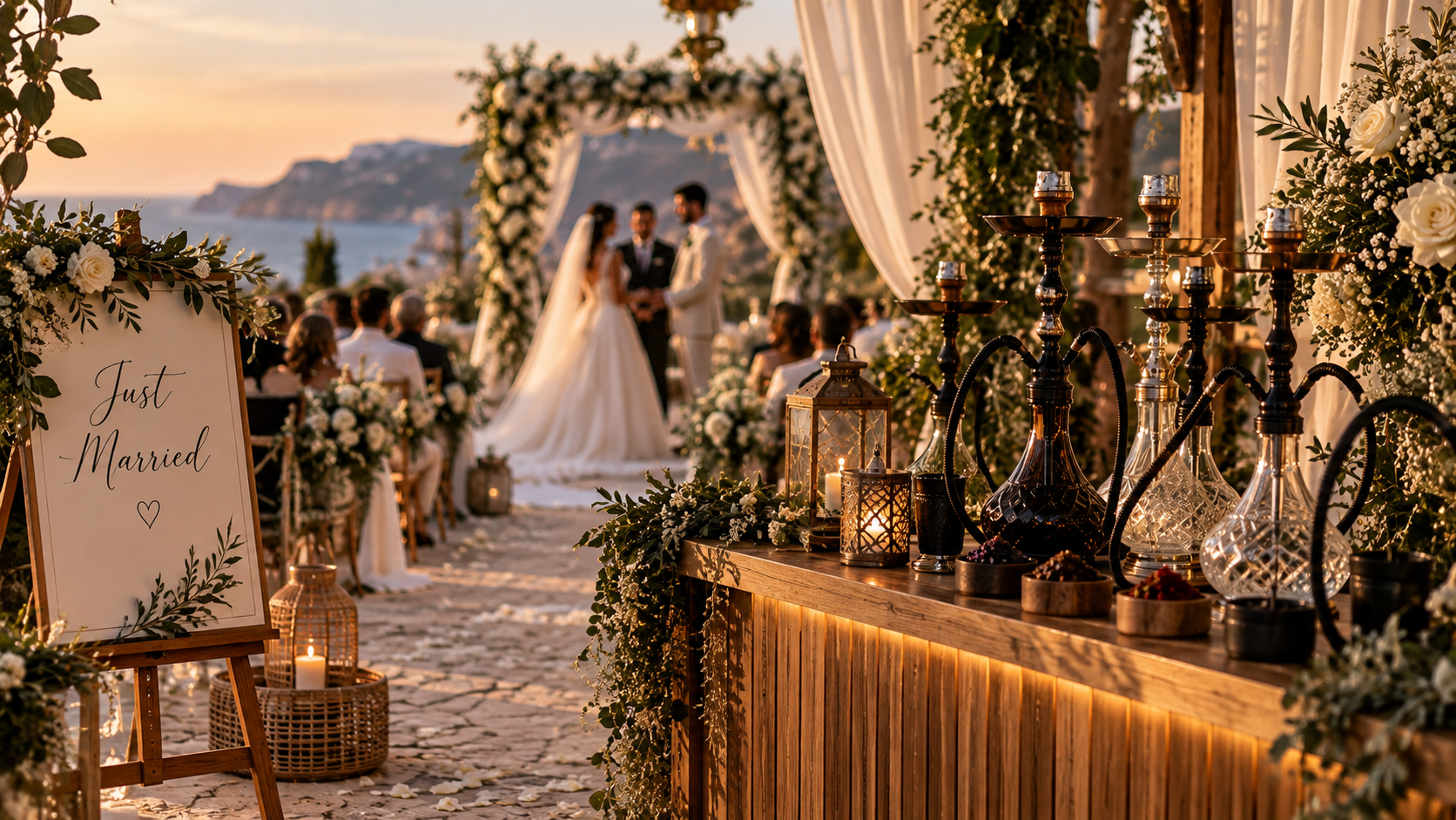 Catering cachimbas para bodas