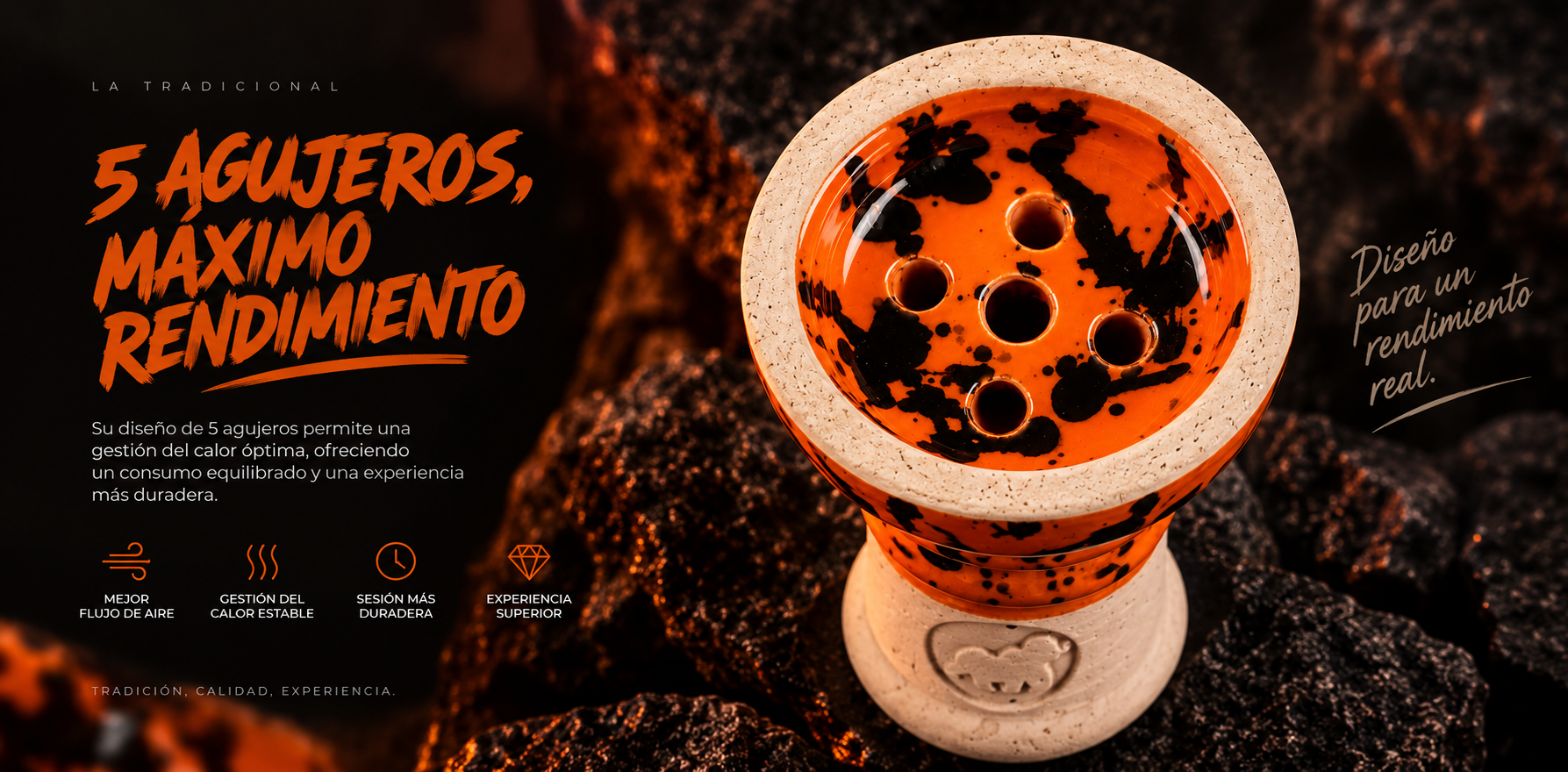 5 agujeros de La Tradicional - máximo rendimiento